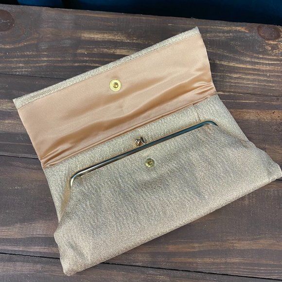 Lady Buxton Gold Vintage Clutch Bag - Picture 4 of 6